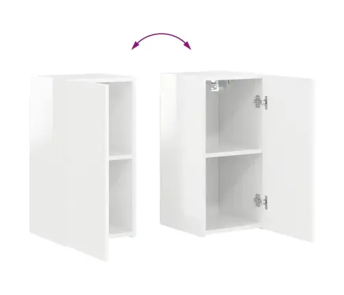 4 Pcs Kergelt Läikiv Valge