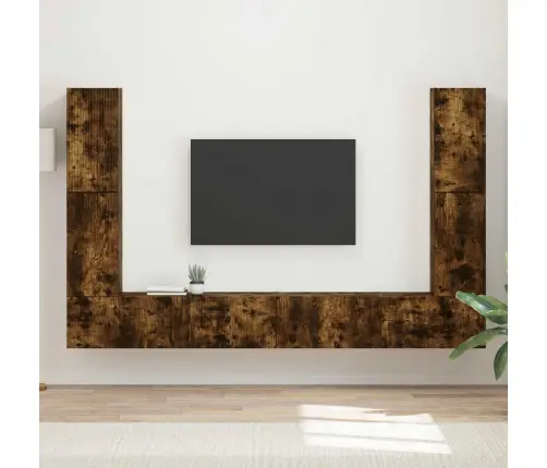 4 Pcs Rūkyta Ąžuolas