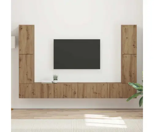 4 Pcs Artisānā Ozols Vidaxl