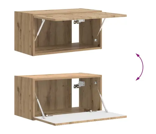 4 Pcs Artisānā Ozols Vidaxl