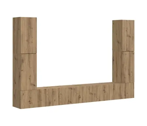 4 Pcs Artisānā Ozols Vidaxl