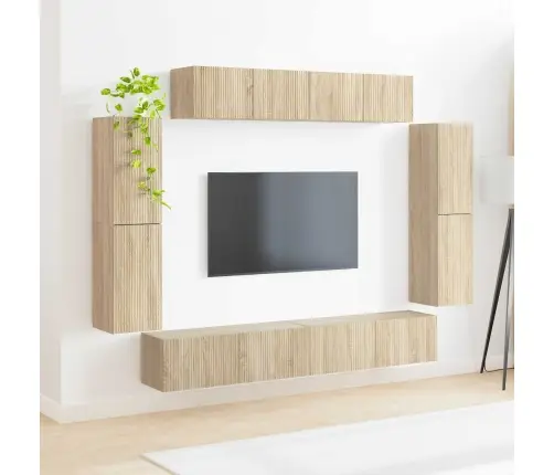 4 Pcs Sonoma Ozols Vidaxl