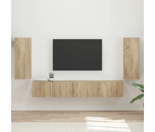 3 Pcs Sonoma Ąžuolas