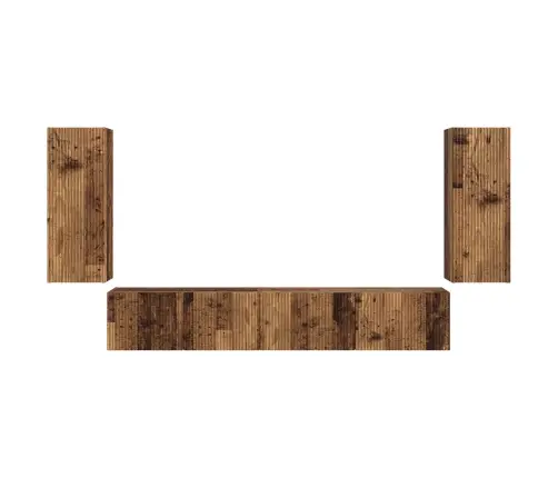 3 Pcs Vecs Koks Vidaxl