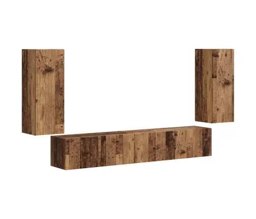 3 Pcs Vecs Koks Vidaxl