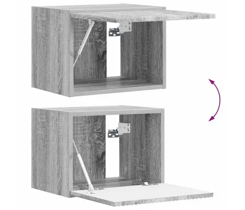 3 Pcs Pelēks Sonoma Vidaxl