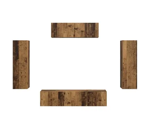 3 Pcs Vecs Koks Vidaxl