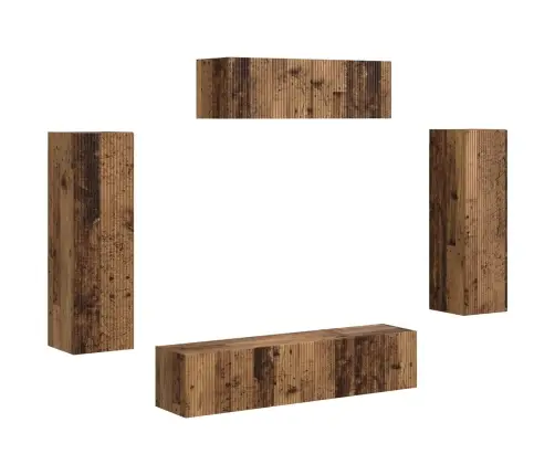 3 Pcs Vecs Koks Vidaxl