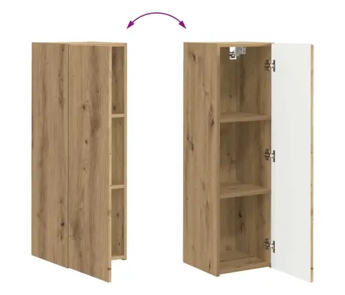 3 Pcs Artisānā Ozols Vidaxl