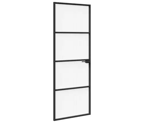 Namų Durys 76 X 201,5 X 3,5 Cm Aliuminis Ir Temperuotas Stiklas