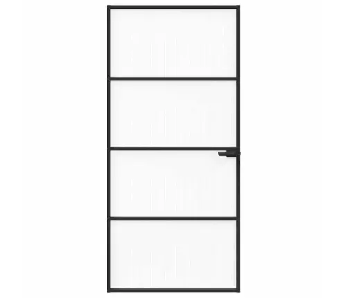 Namų Durys 93 X 201,5 X 3,5 Cm Aliuminis Ir Temperuotas Stiklas