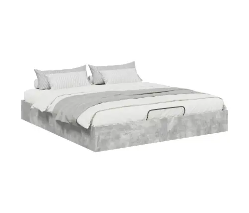 Otomano Lovos Rėmas Su Saugykla Betoninė 193 X 120 X 25 Cm