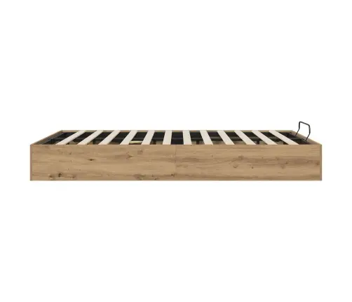 Otomano Lovos Rėmas Su Saugykla Amatininkų Ąžuolas 120 X 200 Cm