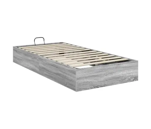 Otomano Lovos Rėmas Su Saugykla Pilkas Sonoma 80,5 X 200 Cm