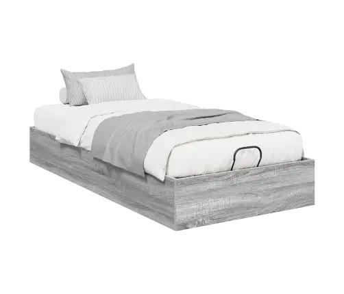 Otomano Lovos Rėmas Su Saugykla Pilkas Sonoma 80,5 X 200 Cm