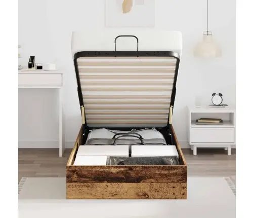 Ottomani Voodiraam Vana Puit 80,5 X 200 Cm Tehispuit