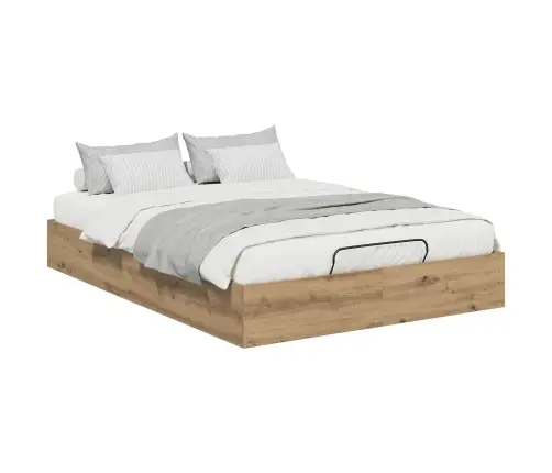 Ottomani Voodiraam Käsitööpuu 135 X 190 Cm Tehispuit