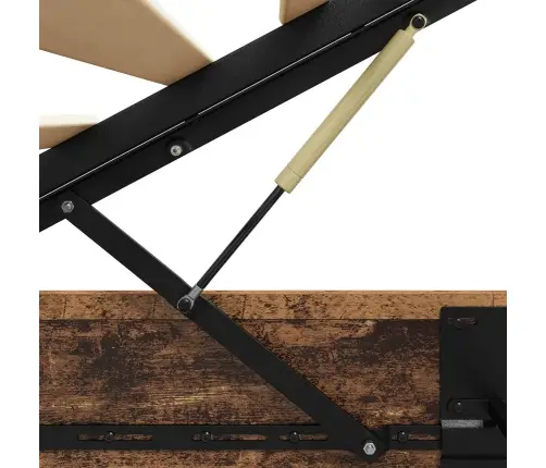 Ottomani Voodiraam Vana Puit 193 X 75,5 X 25 Cm Tehispuit