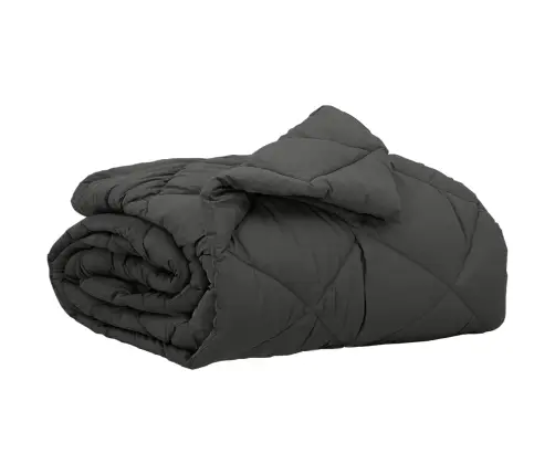 Vasaras Segas Antracīts 200 X 140 Cm Mikrošķiedra Vidaxl