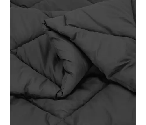 Vasaras Segas Antracīts 220 X 260 Cm Mikrošķiedra Vidaxl