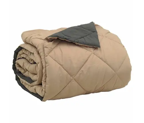 Vasaras Segas Antracīts Un Taupe 200 X 200 Cm Mikrošķiedra Vidaxl