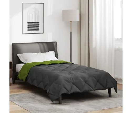 Suvised Teki Roheline Ja Antratsiit 220 X 135 Cm Mikrokiud