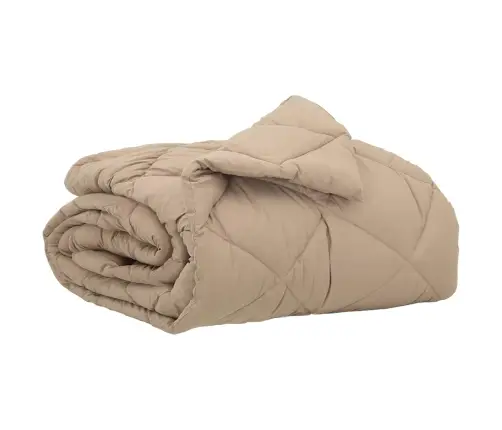 Vasaras Segas Pelēkbrūna 200 X 135 Cm Mikrošķiedra Vidaxl