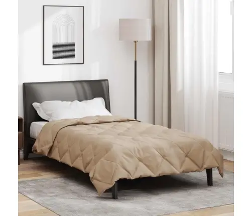 Vasaros Antklodė Taupe 200 X 155 Cm Mikropluoštas