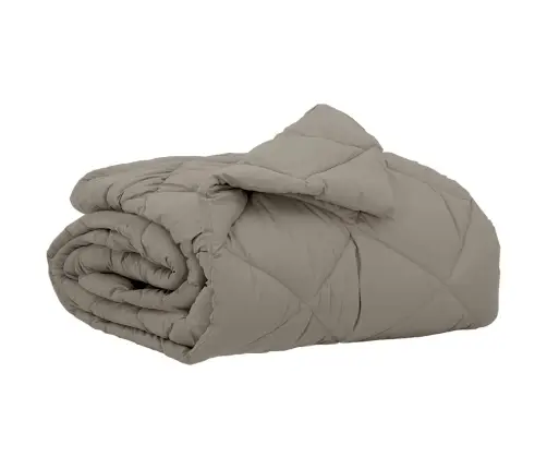 Vasaras Segas Gaiši Pelēks 220 X 135 Cm Mikrošķiedra Vidaxl