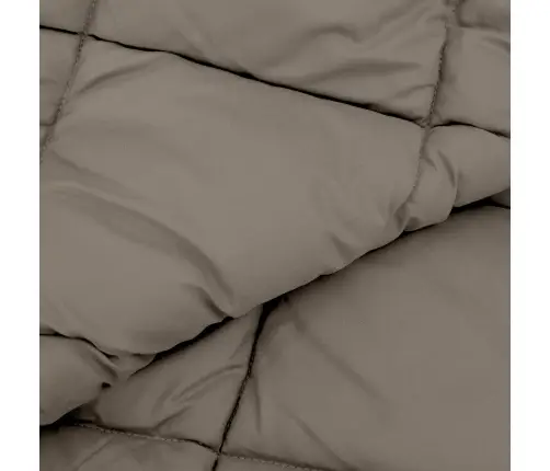 Vasaras Segas Gaiši Pelēks 220 X 200 Cm Mikrošķiedra Vidaxl