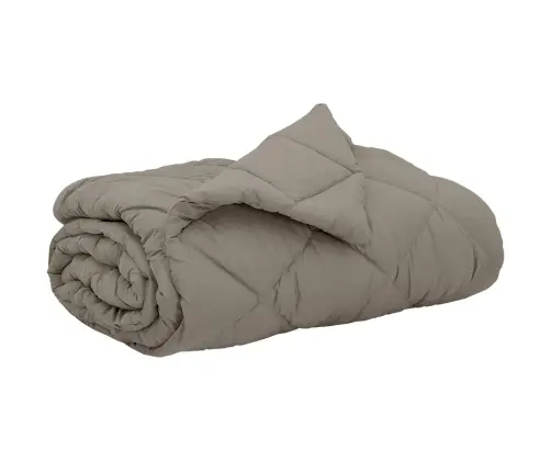 Vasaros Antklodė Šviesiai Pilka 220 X 260 Cm Mikropluoštas