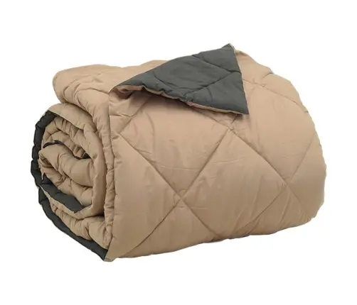 Pilna Metų Antklodė Antracito Ir Taupe 220 X 200 Cm