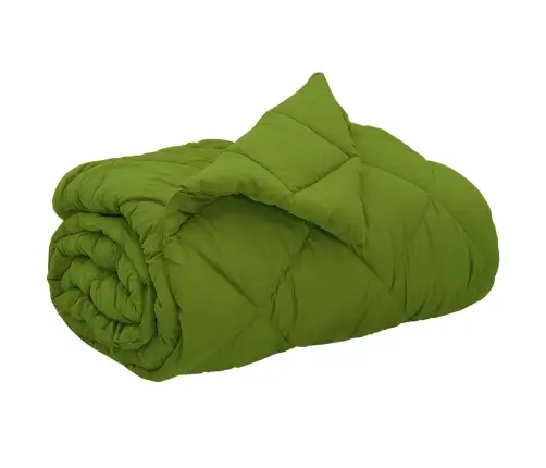 Pilnas Gada Sega Zaļa 220 X 200 Cm Mikrošķiedra Vidaxl