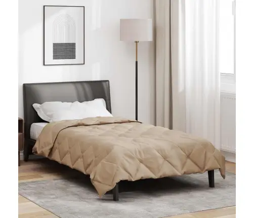 Pilna Metų Antklodė Taupe 200 X 140 Cm Mikropluoštas