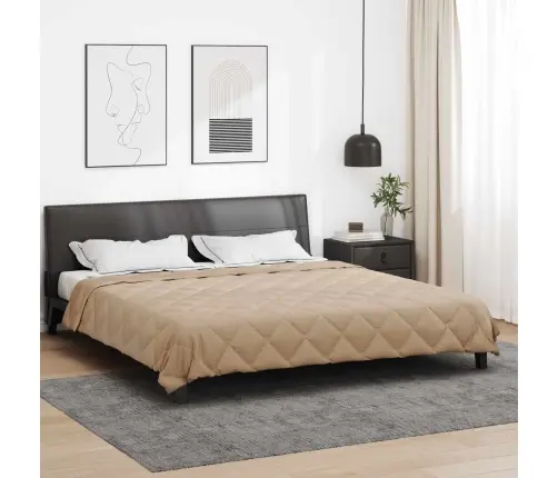 Pilna Metų Antklodė Taupe 220 X 200 Cm Mikropluoštas