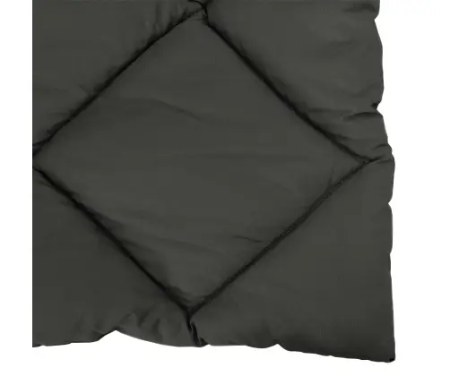 Ziemas Gultas Sega Antracīts 220 X 135 Cm Mikrošķiedra Vidaxl