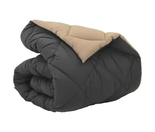 Ziemas Gultas Sega Antracīts Un Taupe 220 X 135 Cm Mikrošķiedra Vidaxl