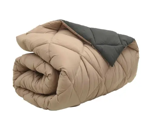 Ziemas Gultas Sega Antracīts Un Taupe 220 X 140 Cm Mikrošķiedra Vidaxl