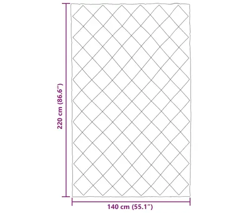 Ziemas Gultas Sega Antracīts Un Taupe 220 X 140 Cm Mikrošķiedra Vidaxl