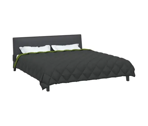 Talve Tek Roheline Ja Antratsiit 200 X 200 Cm Mikrokiud