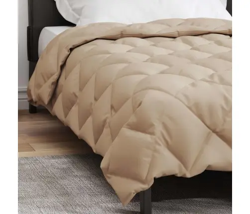 Ziemas Gultas Sega Pelēkbrūna 220 X 140 Cm Mikrošķiedra Vidaxl