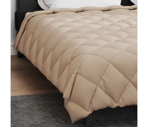 Žiemos Antklodė Taupe 220 X 200 Cm Mikropluoštas