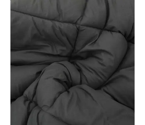 Talve Tek Must Ja Anthracite 220 X 260 Cm Mikrokiud