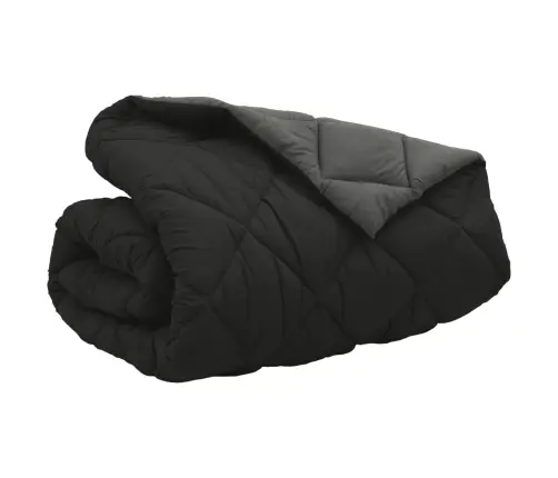 Ziemas Gultas Sega Melns Un Anthracite 240 X 260 Cm Vidaxl