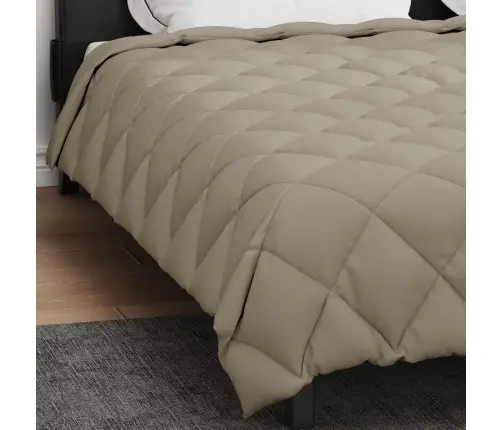 Žiemos Antklodė Šviesiai Pilka 240 X 200 Cm Mikropluoštas