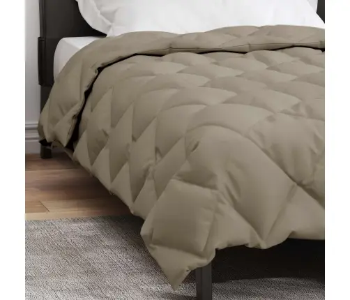 Ziemas Gultas Sega Gaiši Pelēks 220 X 140 Cm Mikrošķiedra Vidaxl