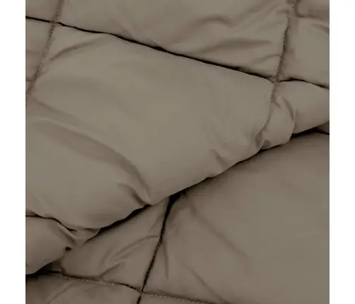 Ziemas Gultas Sega Gaiši Pelēks 220 X 155 Cm Mikrošķiedra Vidaxl