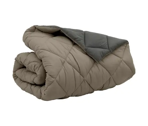 Ziemas Gultas Sega Gaiši Pelēks Un Antracīts 220 X 240 Cm Vidaxl