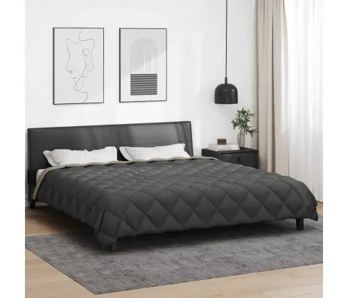 Talve Tek Helehall Ja Antriit 220 X 260 Cm Mikrokiud