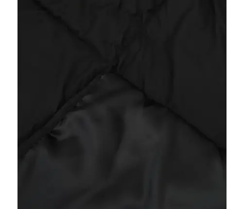 Vasaras Segas Melna 220 X 140 Cm Satīns Un Mikrošķiedra Vidaxl